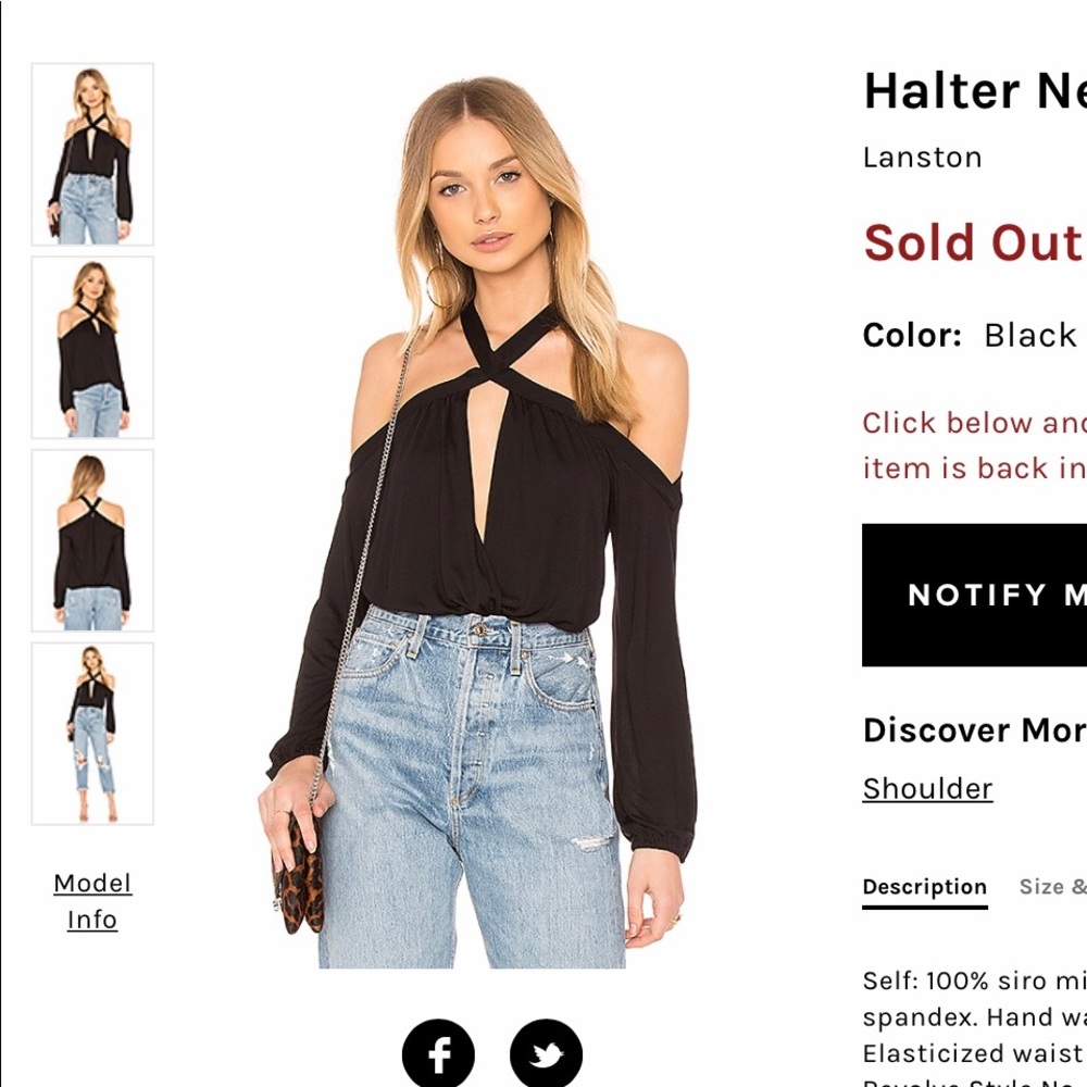 Lanston Halter Neck Top